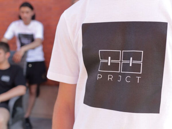 Pray for Me' T-shirt Box Logo - White - Image 5