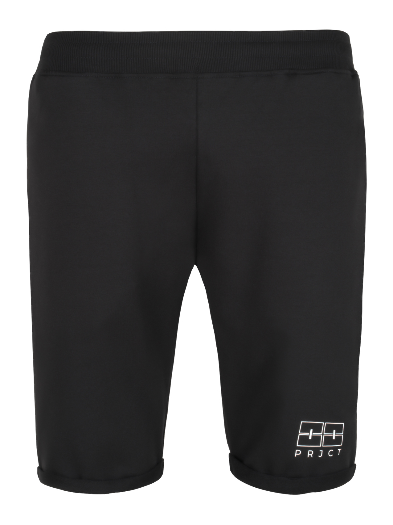 ‘LOGO COLLECTION’ Shorts Small Front Logo – Black – 88PRJCT – Streetwear