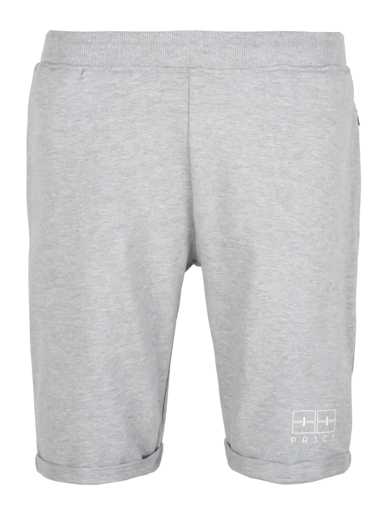 Se LOGO COLLECTION Shorts Small Front Logo GREY hos 88PRJCT