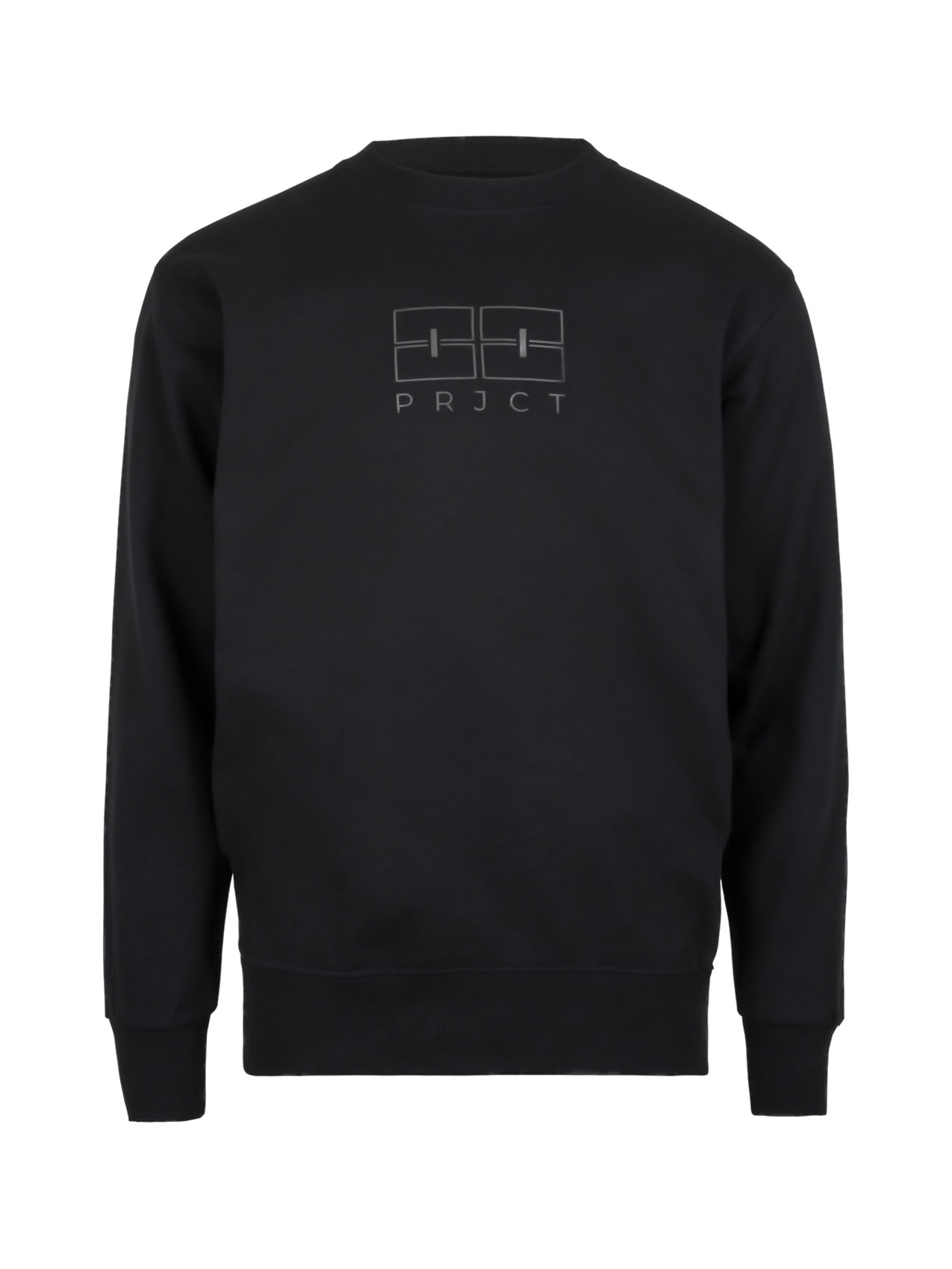 ?LOGO COLLECTION? Sweatshirt front reflective logo ? Black