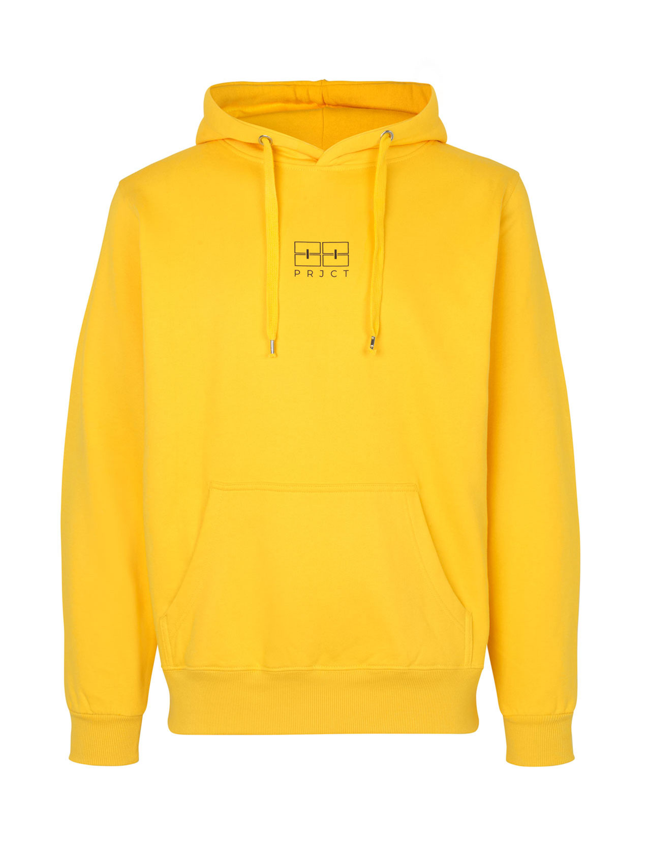 ‘LOGO COLLECTION’ Hoodie Small Front Logo – yellow – 88PRJCT – Streetwear