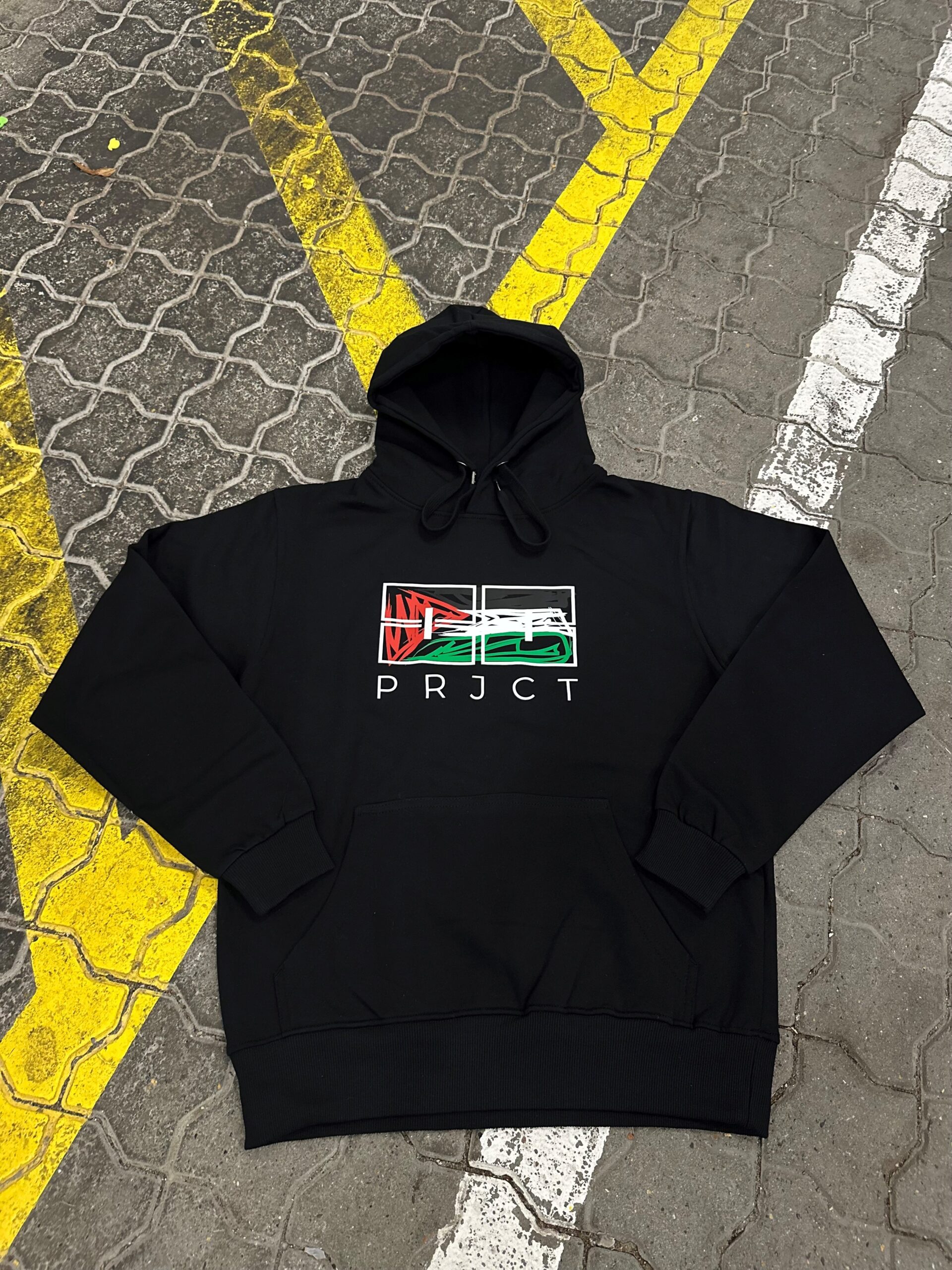 Billede af PRAY FOR PALESTINE Hoodie Black