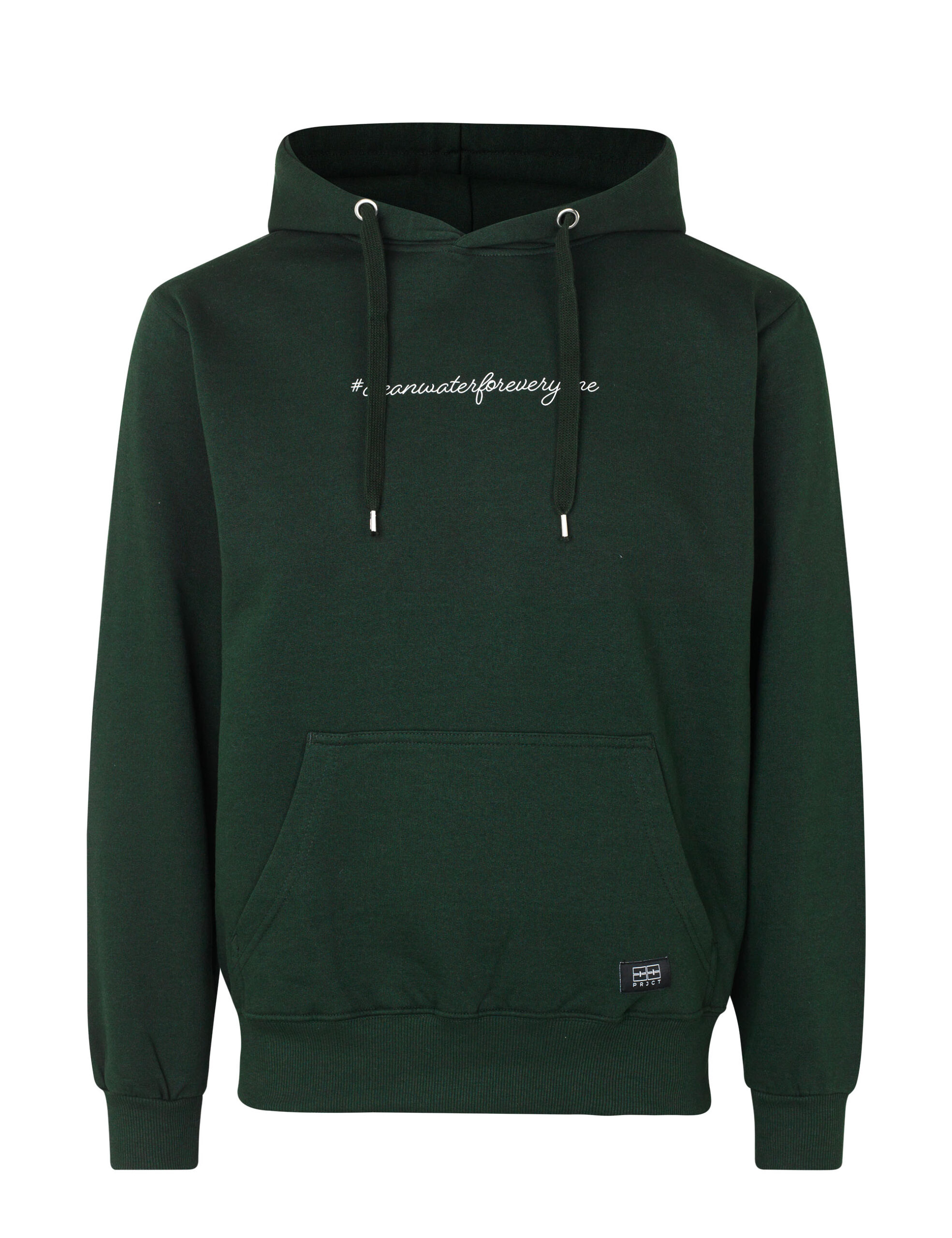 Billede af CLEAN WATER FOR EVERYONE Hoodie, Dark Green