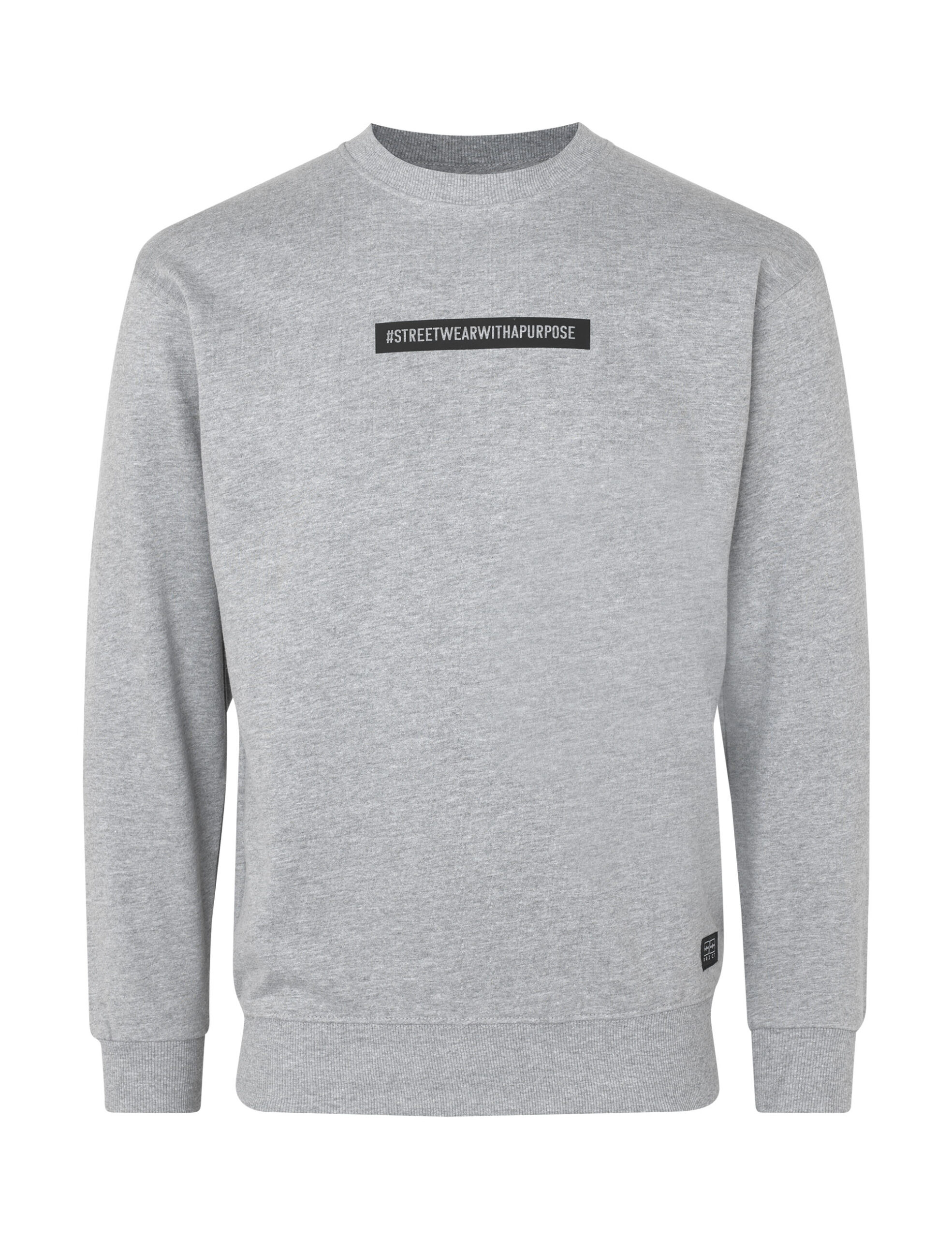 Billede af STREETWEAR WITH A PURPOSE Crewneck, Oxford Grey