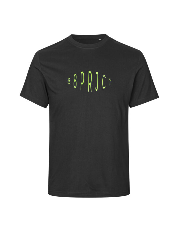 ‘GRAPHIC LOGO COLLECTION’ T-SHIRT WITH FRONT PRINT - BLACK