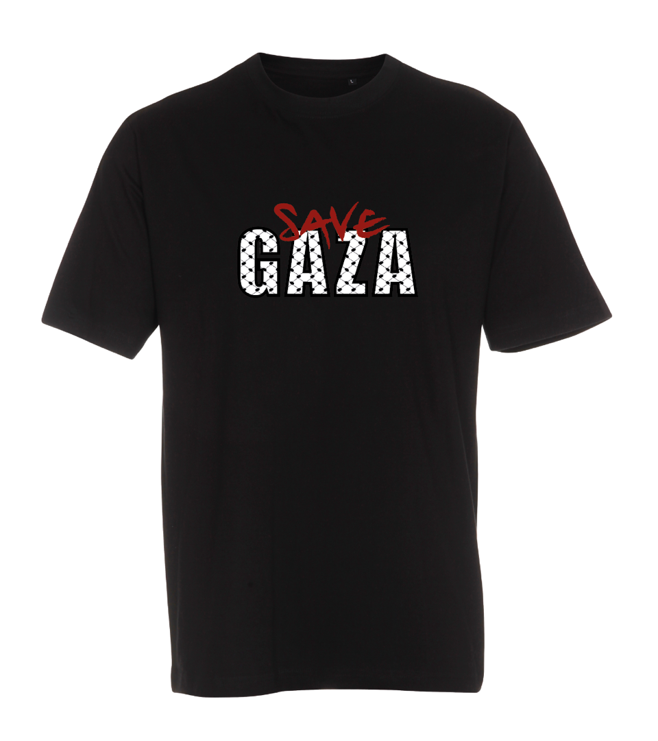 Billede af LIMITED EDITION SAVE GAZA CHARITY T-SHIRT BLACK